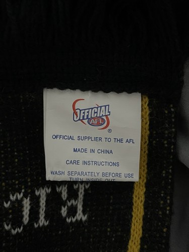 Richmond Tigers AFL Football 2013 Member Supporters Scarf - Picture 3 of 5