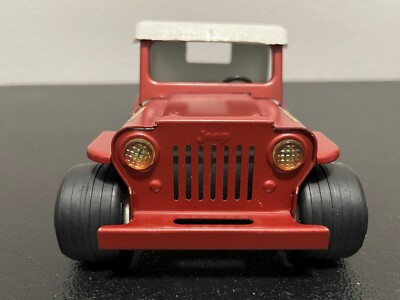 TONKA ジープ Vintage Tan Metal Tonka Jeep Toy | eBay
