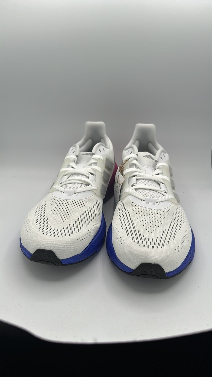 ★アディダス★Pureboost 22★White/Grey/Lucid Blue Amazon.com | adidas Men's Pureboost 22 Running Shoe, White