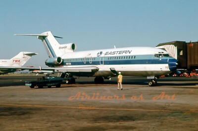 Eastern Airlines Boeing 727-25 N8112N at EWR in July 1978 8''x12'' Color Print