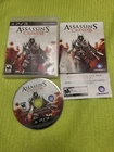Assassin's Creed II 2 - PlayStation 3 PS3 - Black Label - Complete w/ Manual