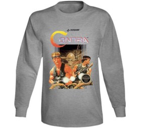 Contra Nes Video Game Cover T Shirt