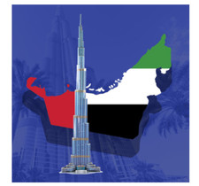 Scholars Burj Khalifa Creating a 3D Puzzle of World Famous Buildings Kid Toy