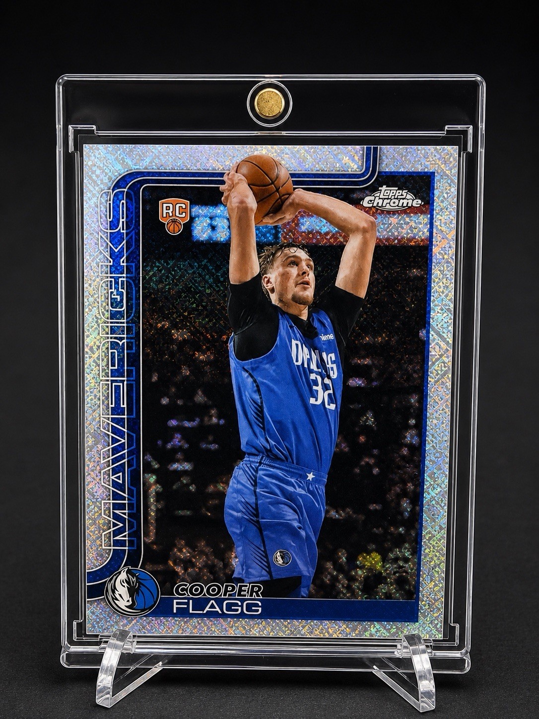 2025-26 Topps Chrome - Cooper Flagg #251 Skylight Refractor (RC)