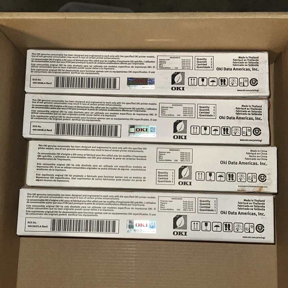 Tóner genuino OKI CX2731 - 44469737 amarillo, 44469738 magenta, 44469739 cian Foto 4 de 4