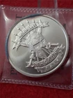 NO DATE "MOLON LABE" COME AND TAKE IT 1oz UNC .999 FINE SILVER ROUND #M-1622