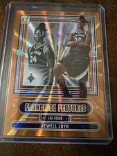 2025 Panini Donruss WNBA Franchise Features Jewell Loyd #9 Orange Laser /399