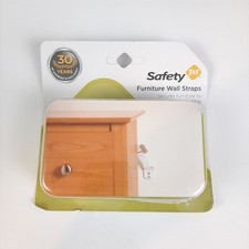 New Safety 1st Furniture Wall Straps Pack Contains 2 Straps