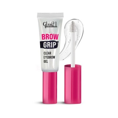 Pack of 2 Glam21 Brow Grip | Eyebrow Clear Gel For Fixer ,Styling & Setting