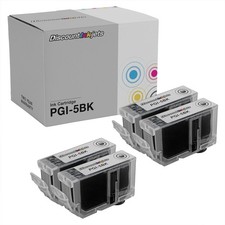 4PK BLACK Ink for Canon PGI-5BK PGI-5 Cartridge iP4200 iP5200 iP5200R MP500 9000