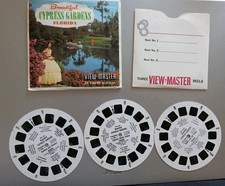 View Master A961, Cypress Gardens, Florida, Version A, GAF, 3 Reel Set