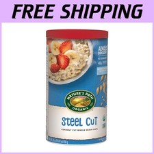 Organic Steel Cut Oats Instant Oatmeal, 30 oz Pack of 6