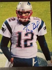 Tom Brady Signed Autograph 8x10 Photo. Patriots. COA . HOF