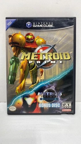 Metroid Prime - Nintendo GameCube (CIB with Bonus Disc)
