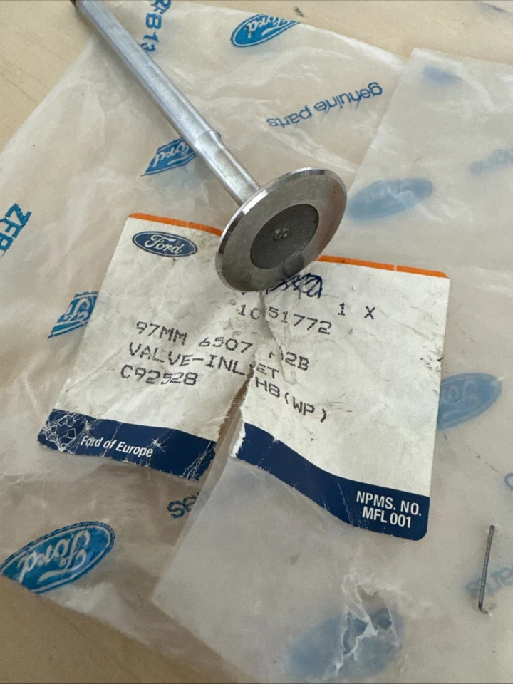 1051772 Ford Fits Ford Fiesta 1995-2002 1.2 Baxter Inlet Intake Valve - Image 3 of 4