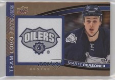 2013-14 Upper Deck Edmonton Oilers Team Logo Marty Reasoner #TL-54 Patch 1o3