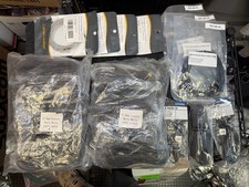 Mixed Lot of 30x 3.5mm Male To Male Stereo Audio AUX Cables 6, 12,  25ft 