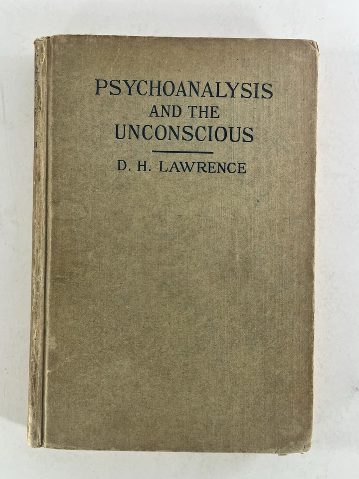 Rare Psychology ~ Psychoanalysis and the Unconscious ~ D.H. Lawrence 1921 1st Ed - Image 2 of 4