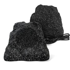 Herdio Outdoor Rock Bluetooth Speakers Wired IPX7 Waterproof 400 Watt Resin M...