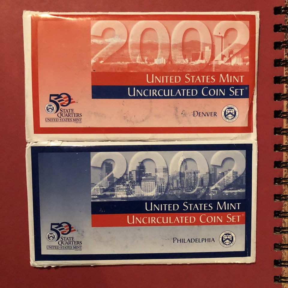 2001-2005 US Mint Sets Lot Of 5 P And D Mint Sets Uncirculated COAs OGP - Image 2 of 4
