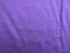 1 yd Cotton Fabric Solid Purple