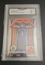 2019-20 Panini NBA Hoops Premium Stock - We Got Next Zion Williamson #9 Holo...