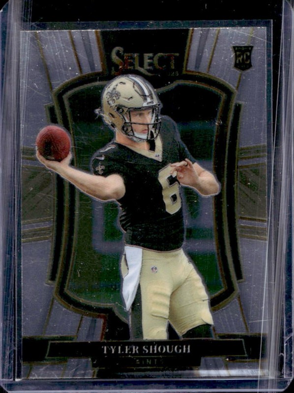 2025 Panini Select Tyler Shough Premier Level RC Rookie #141 Saints