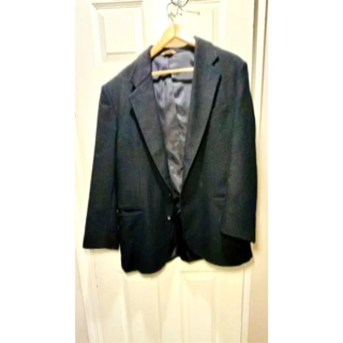 Hunt Valley 100% Camel Hair Wool Men's Black Blazer Size XL?? - product listing photo