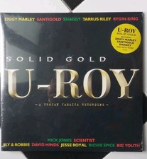 U-Roy Solid Gold NEU Sealed Vinyl 2 LP Doppel Reggae Marley Shaggy Album Trojan