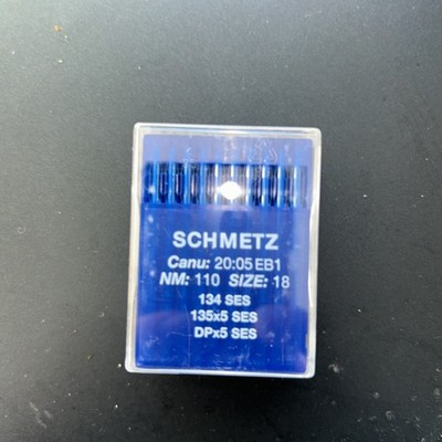 Schmetz Industrial Sewing Machine Needles DPx5 135x5 SES Size 18 NM110 (100)