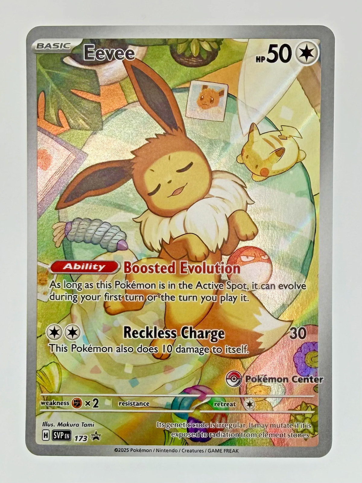 Eevee - 173 (Pokemon Center Exclusive) - SV: Scarlet & Violet Promo Cards