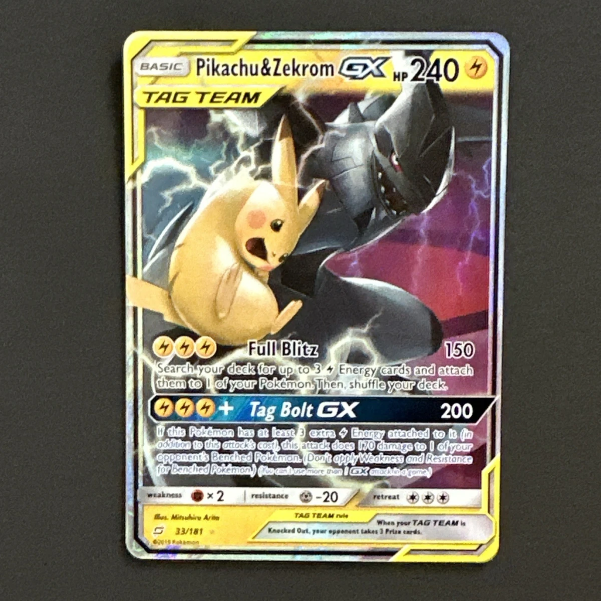 Pikachu & Zekrom GX Pokémon TCG Cards for sale | eBay