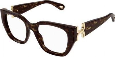 NEW Chloe CH0238O Eyeglasses 002 HAVANA 100% AUTHENTIC
