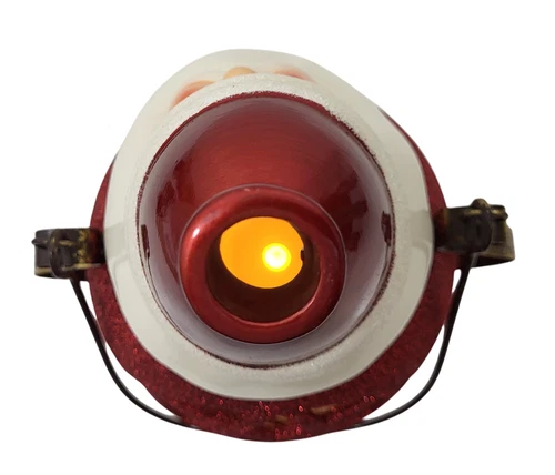 Christmas Holiday Santa Lantern LED Flickering Candle image 7