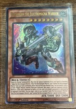 BERSERKION THE ELECTROMAGNA WARRIOR ULTRA RARE SDMY-EN004 LIGHT PLAY YUGIOH