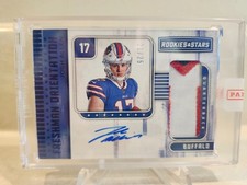 2018 Josh Allen Rookies and Stars Rookie Patch Auto #FOJA 21/25