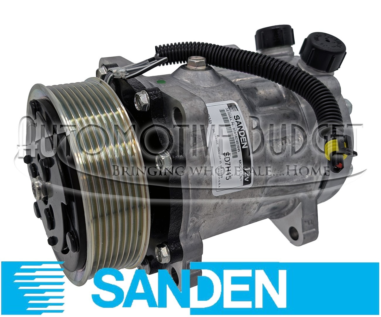 A/C Compressor w/Clutch for Lamborghini Murcielago 2003-2010 - NEW OEM