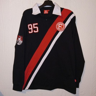 Vintage Y2K Fortuna Düsseldorf 2000- 2002 Polo Rugby Style football shirt Large 