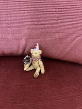 Steiff Club 1994 Miniature Pewter Teddy Clown By Hantel With Certificate And Box