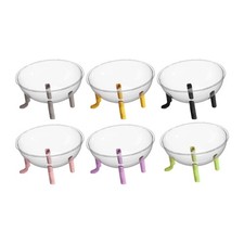 Capsule Cat Bed Acrylic Dome Four Legged Base Pet Supplies Easy to Clean Toy