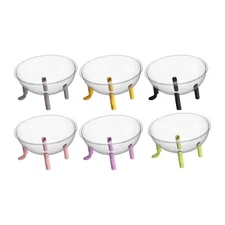 Capsule Cat Bed Acrylic Dome Four Legged Base Pet Supplies Easy to Clean Toy