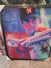 WILLIAM LOPA SIGNED NOLAN RYAN-SIGNED BY RYAN & LOPA LIMITED TO 34!