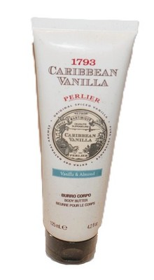 Perlier Caribbean Vanilla & Almond Body Butter 4.2 fl oz Italy