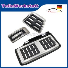 AUTO PEDALSET PEDALE PEDALKAPPEN FUßSTÜTZE Für AUDI A1 8X A3 8V 8Y Q2 Q3 F3 TT