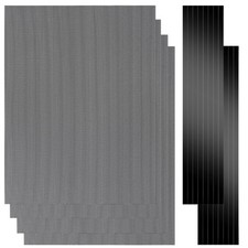  4 Pack 400x300mm DIY PC Case Dust Mesh Filter, PVC Dustproof Mesh Filter Co...