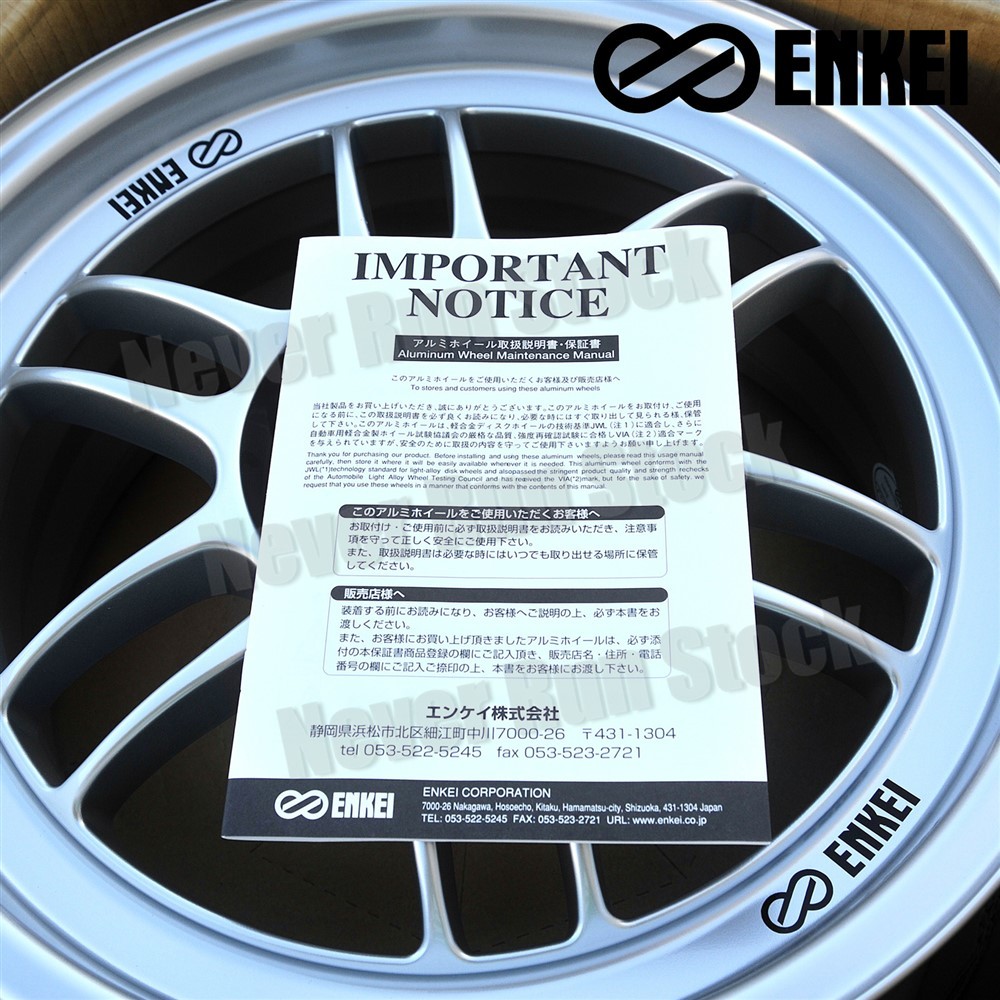ENKEI 14インチ Enkei RPF1 14x7 19 Silver | 3794704919SP | Fitment Industries