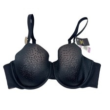 NWT Wacoal Back Appeal Underwire Bra 38D Black Full Coverage