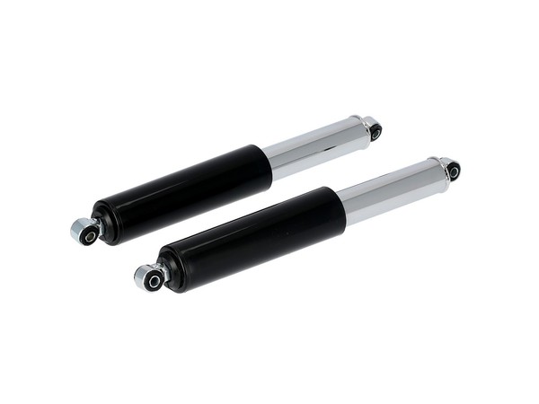 Set: Federbeine Hinten, Chrom Und PlastehüLse, 340Mm - Simson KR51/1 Schwalbe, K-image