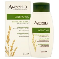 24 packs x Aveeno Moisturising Bath & Shower Oil 250ml