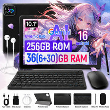 2026 New Tablet Android 16 PC Tablet 36GB RAM 256GB ROM 1TB TF Bluetooth Wifi 5G